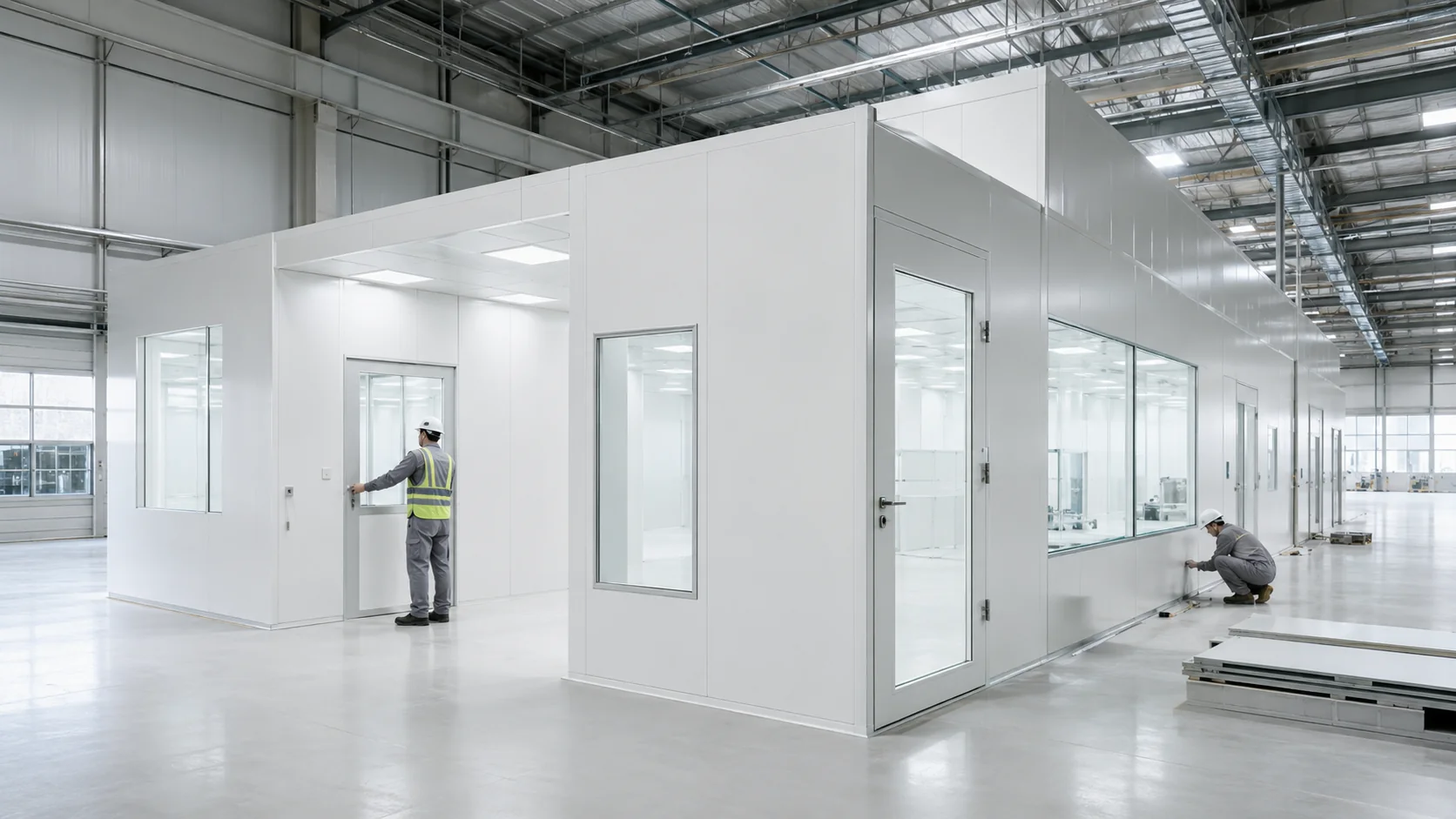 Trạng thái hoàn thiện của hệ panel