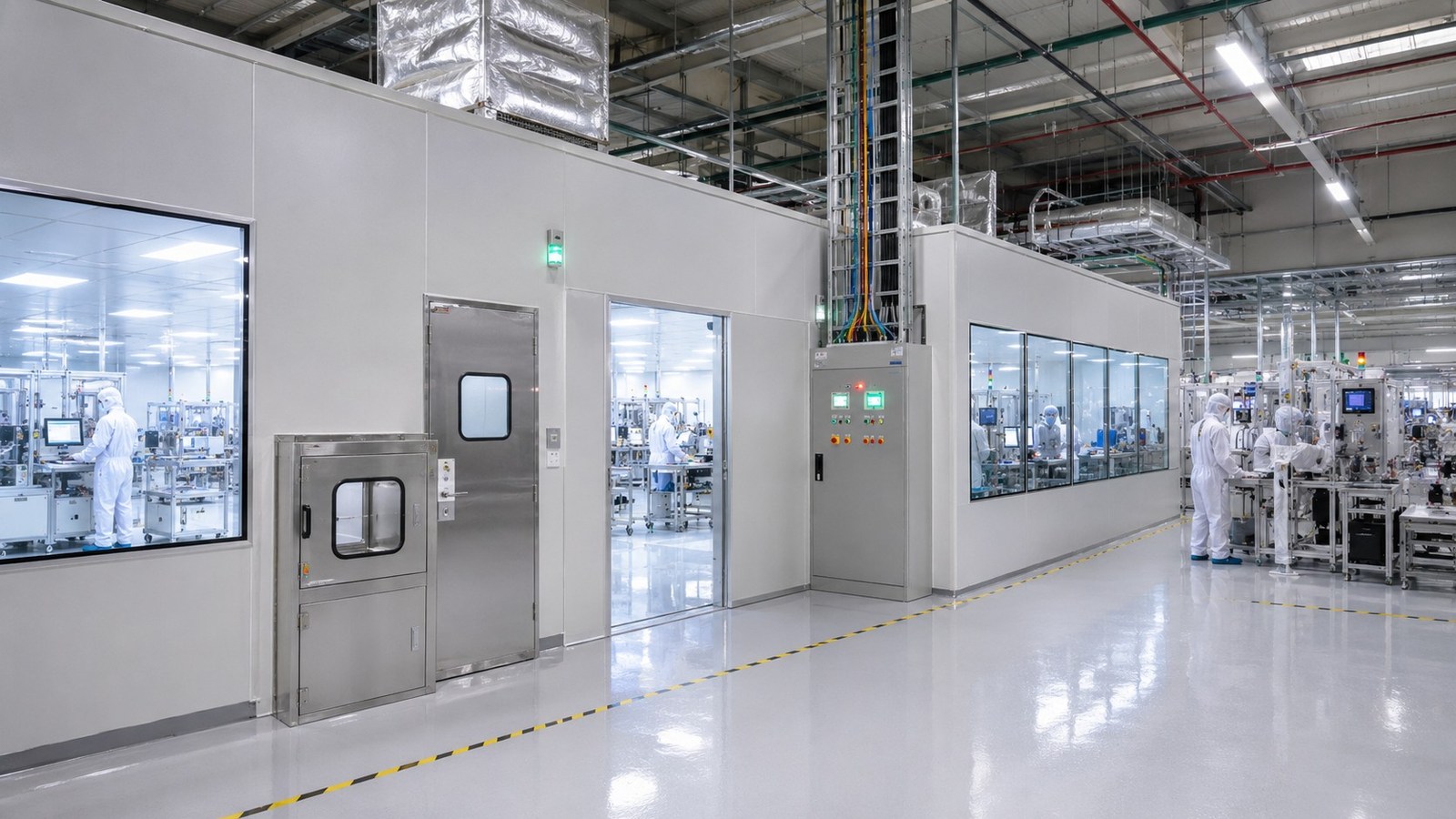 Không gian sau các bước hoàn thiện chính